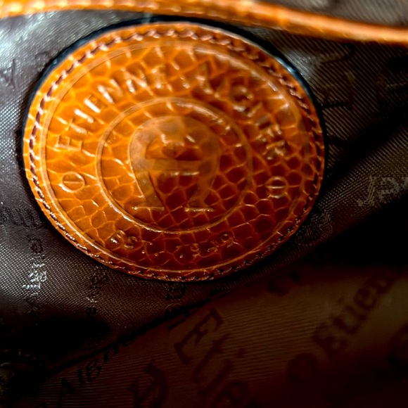 Vintage Aigner pocketbook, brown - Picture 7 of 12